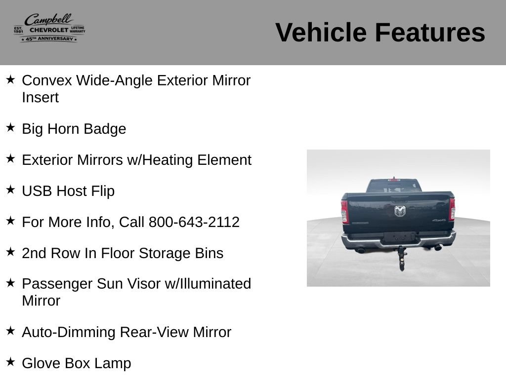 Used 2024 RAM 1500 Big Horn AWD/4WD image 31