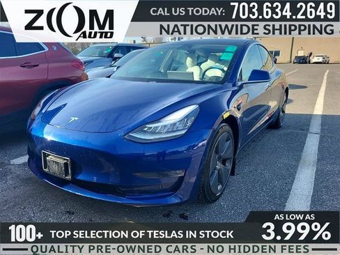 Used 2020 Tesla Model 3 Long Range AWD/4WD image 1