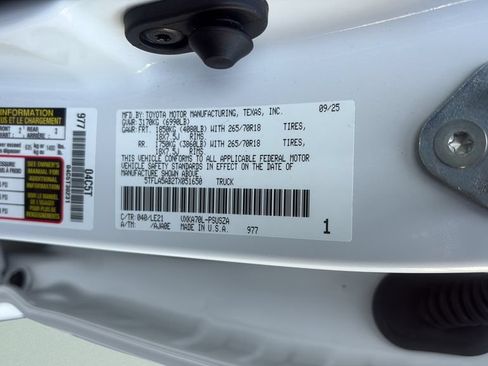 Used 2026 Toyota Tundra SR5 w/ SR5 Premium Package RWD image 23