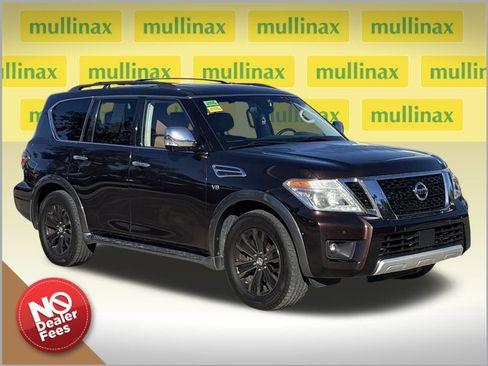 Used 2017 Nissan Armada Platinum w/ Captain Seat Package image 1
