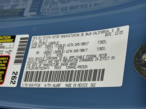 Certified 2026 Toyota Tacoma SR5 w/ SR5 Upgrade Package AWD/4WD image 30