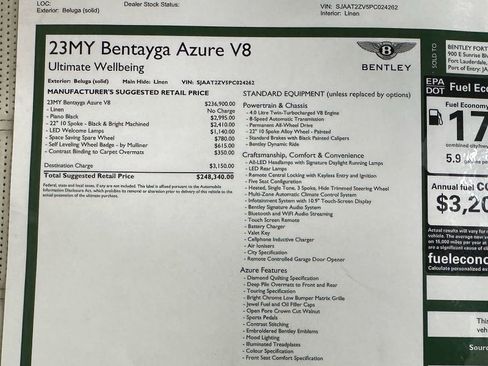 Used 2023 Bentley Bentayga AWD/4WD image 47