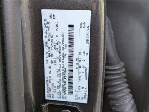 Certified 2020 Ford F150 Platinum w/ Equipment Group 701A Luxury AWD/4WD image 15