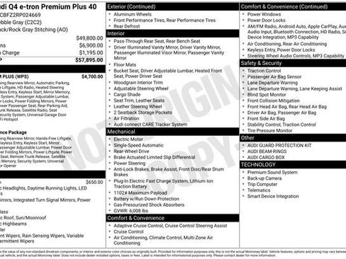 Used 2024 Audi Q4 e-tron Premium Plus w/ Premium Plus image 18