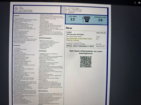 Used 2024 Honda Civic Type R image 37