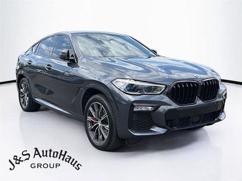 Used 2021 BMW X6 M50i w/ Executive Package AWD/4WD image 1