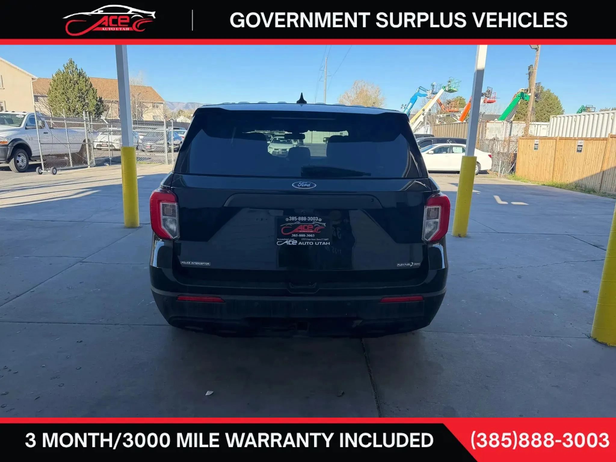 Used 2020 Ford Explorer 4WD Police Interceptor image 7