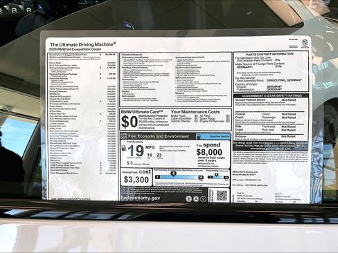 Used 2026 BMW M4 Competition RWD image 19