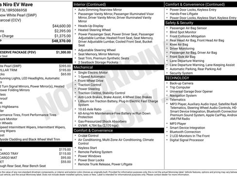 Used 2024 Kia Niro Wave w/ Wave Preserve Package FWD image 4