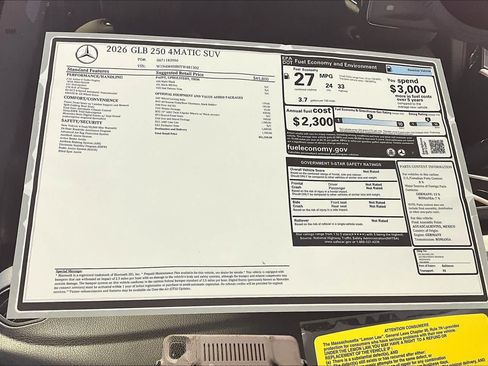 New 2026 Mercedes-Benz GLB 250 4MATIC image 18