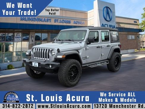 Used 2021 Jeep Wrangler Unlimited Sport image 1