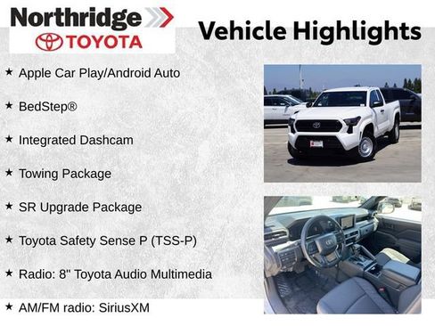Certified 2025 Toyota Tacoma SR RWD image 2