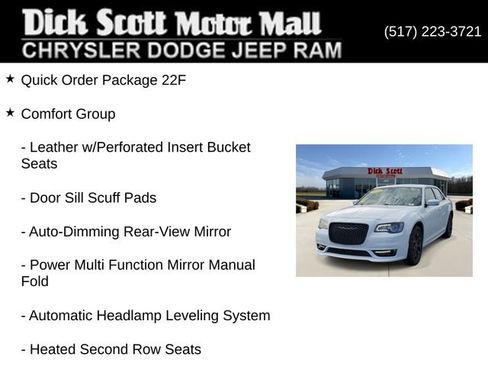 Used 2023 Chrysler 300 Touring L w/ Popular Equipment Group AWD/4WD image 16