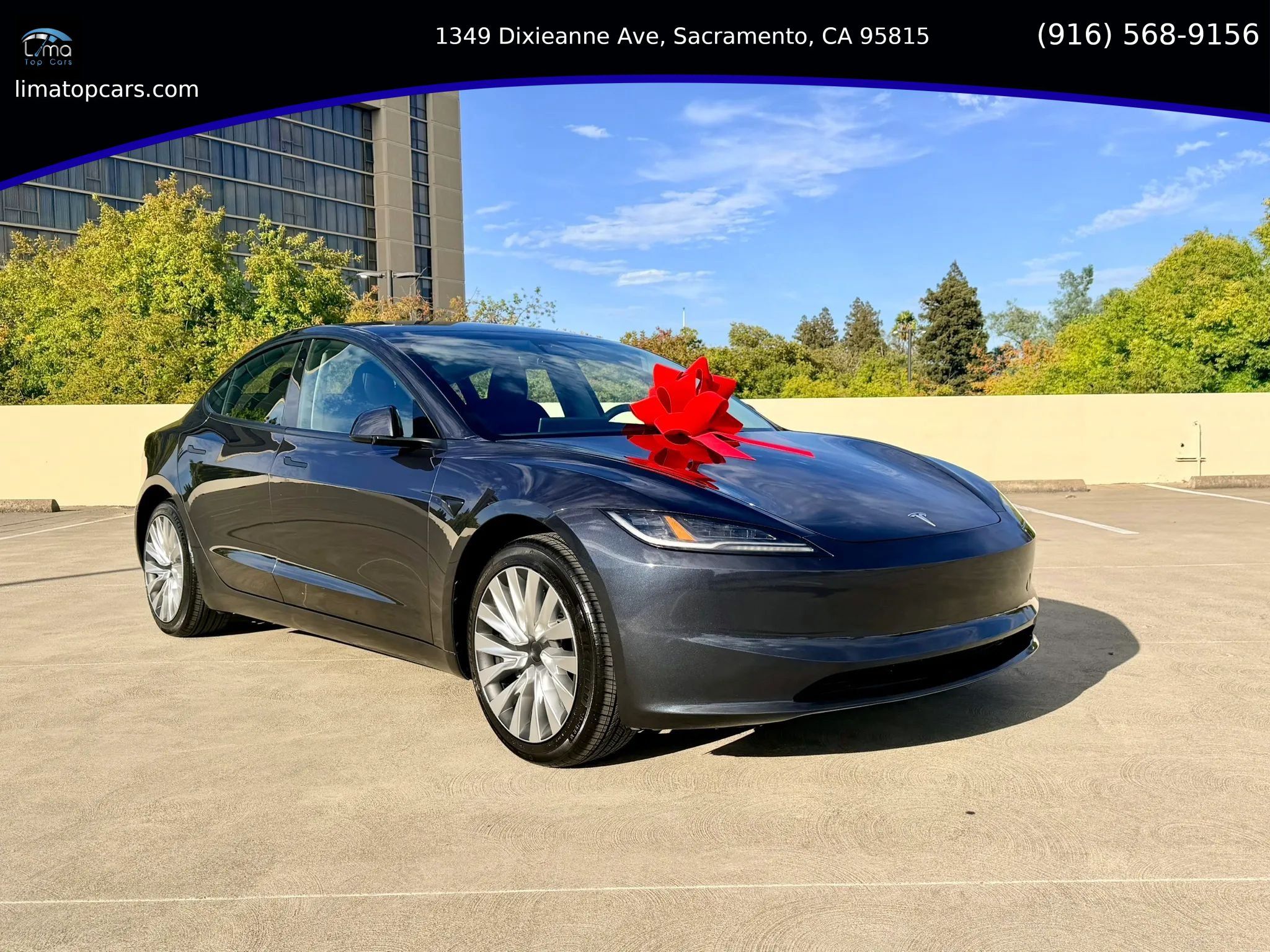 Used 2025 Tesla Model 3 Long Range RWD image 1