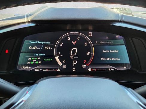 Used 2021 Chevrolet Corvette Stingray Preferred Cpe w/ Battery Protection Package RWD image 11