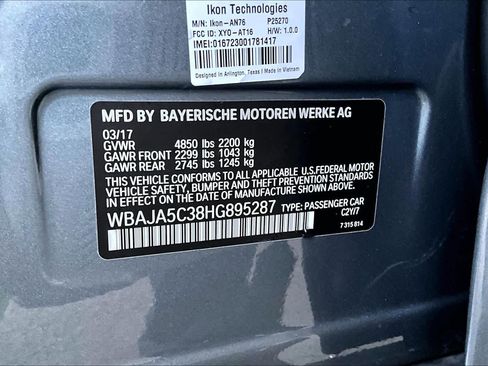 Used 2017 BMW 530i image 31