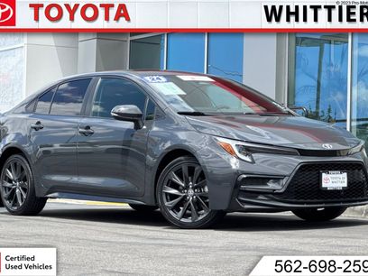Certified 2024 Toyota Corolla SE w/ SE Premium Package