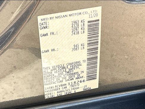 Certified 2021 Nissan Altima 2.5 SR image 33