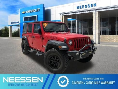 Used 2019 Jeep Wrangler Unlimited Sport AWD/4WD image 1