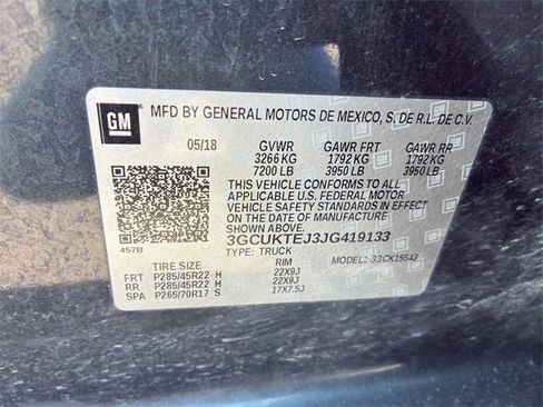 Used 2018 Chevrolet Silverado 1500 High Country image 21