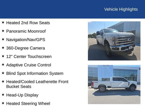 Used 2025 Ford F250 Lariat w/ Lariat Ultimate Package AWD/4WD image 6