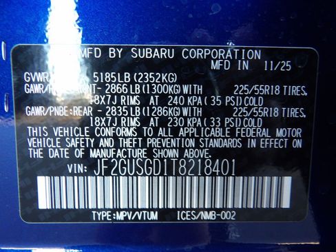 New 2026 Subaru Crosstrek 2.5i Sport w/ Crosstrek Mirror Package AWD/4WD image 31