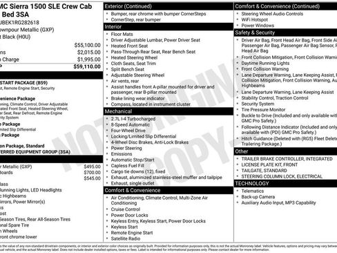 Used 2024 GMC Sierra 1500 SLE AWD/4WD image 2