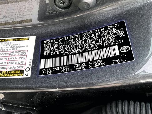 Used 2021 Toyota C-HR Nightshade image 36