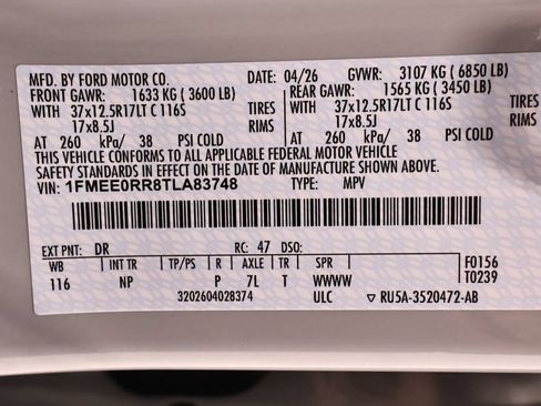 Certified 2026 Ford Bronco Raptor AWD/4WD image 46