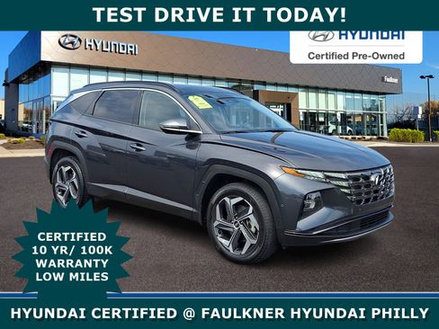 Certified 2023 Hyundai Tucson Limited AWD/4WD image 1