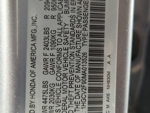 Used 2021 Honda Accord Touring image 24