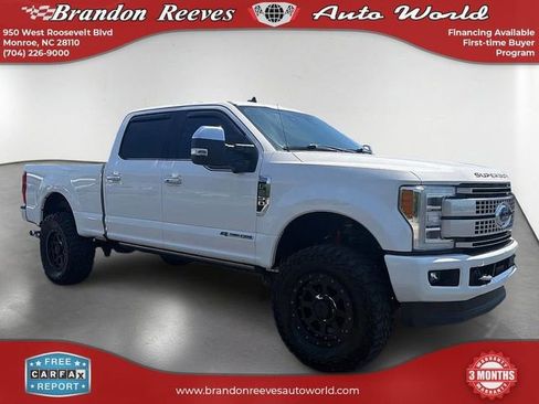 Used 2019 Ford F250 Platinum w/ Platinum Ultimate Package AWD/4WD image 3