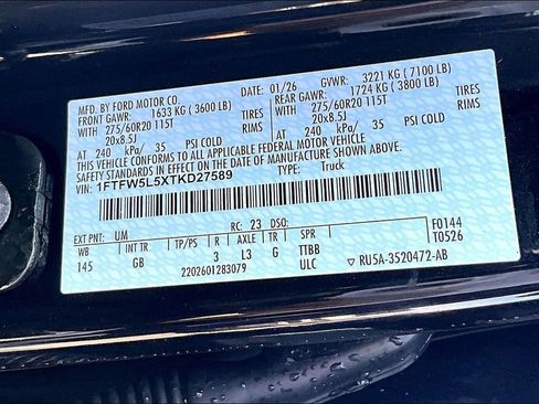 New 2026 Ford F150 Lariat image 13