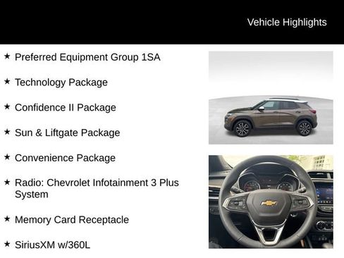 Certified 2022 Chevrolet TrailBlazer ACTIV w/ Sun and Liftgate Package FWD image 3