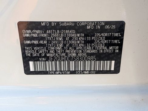 Certified 2025 Subaru Crosstrek 2.0i Premium image 25