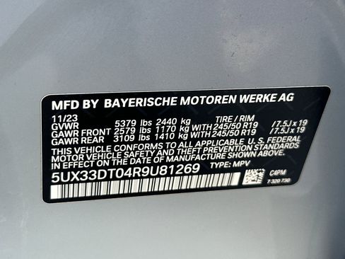 Used 2024 BMW X4 xDrive30i w/ Premium Package AWD/4WD image 29