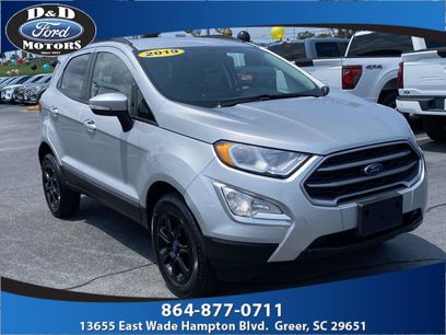 Certified 2019 Ford EcoSport SE