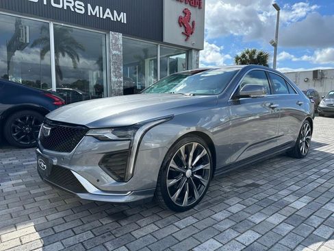 Used 2022 Cadillac CT4 Luxury w/ LPO, Exterior Accent Package RWD image 3