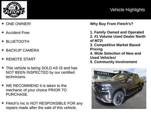 Used 2019 Chevrolet Silverado 1500 LT Trail Boss AWD/4WD image 2