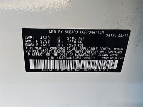Used 2023 Subaru Legacy Limited image 29