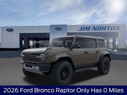 New 2026 Ford Bronco Raptor