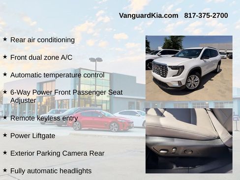 Used 2026 GMC Acadia Elevation w/ Elevation Premium Package AWD/4WD image 12
