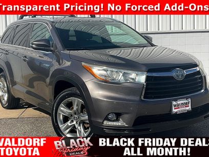 Used 2016 Toyota Highlander Limited Platinum