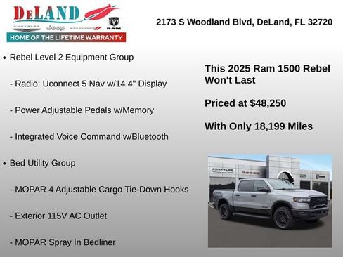 Used 2025 RAM 1500 Rebel w/ Rebel Level 2 Equipment Group AWD/4WD image 36