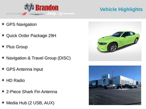 Used 2023 Dodge Charger GT w/ Plus Group image 3