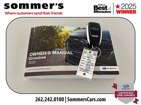 Certified 2026 Subaru Crosstrek 2.0i Premium AWD/4WD image 26