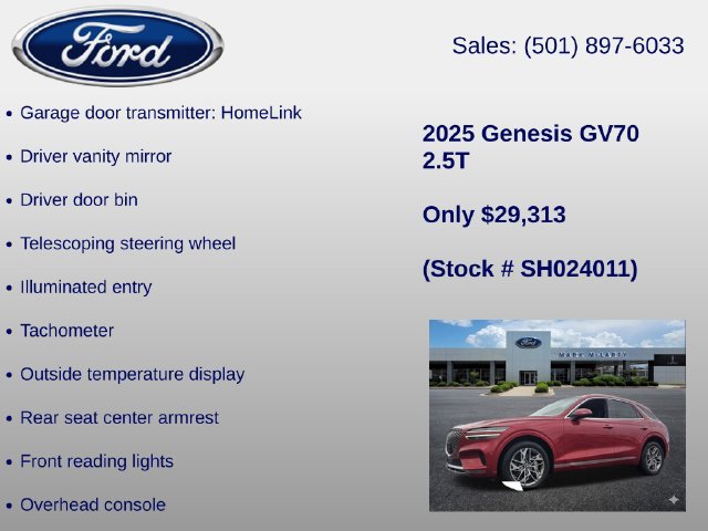 Used 2025 Genesis GV70 2.5T AWD/4WD image 36