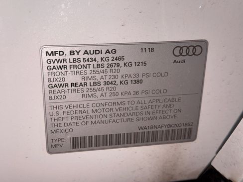 Used 2019 Audi Q5 2.0T Premium Plus w/ Premium Plus Package AWD/4WD image 31