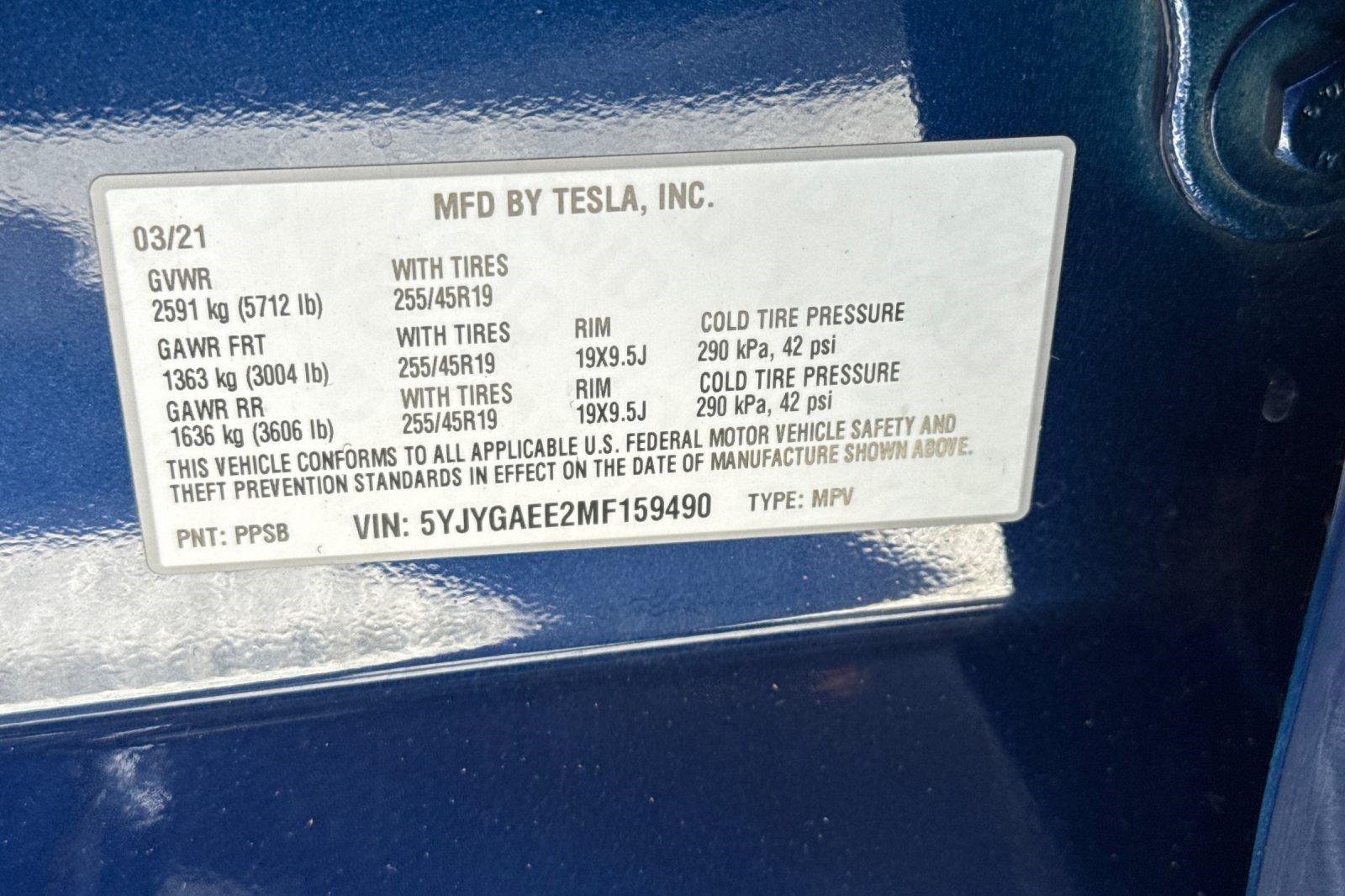 Used 2021 Tesla Model Y Long Range AWD/4WD image 29