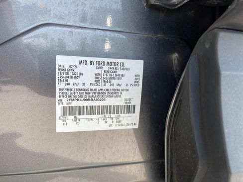 Used 2024 Ford Edge SEL AWD/4WD image 32